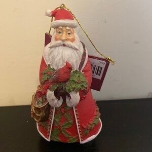 Santa ornament Season of Peace new.